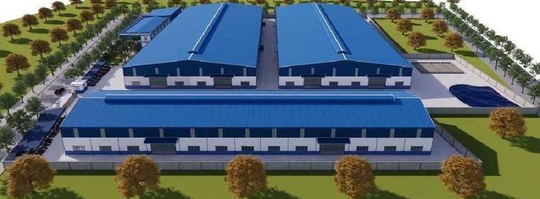 Phối cảnh tổng thể nhà máy Lei Xin
