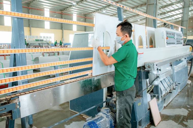 Mài viền — quy trình sản xuất Lei Xin