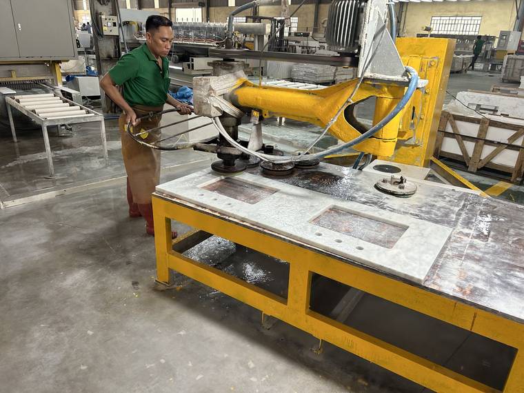 Ảnh chi tiết công đoạn Đánh bóng