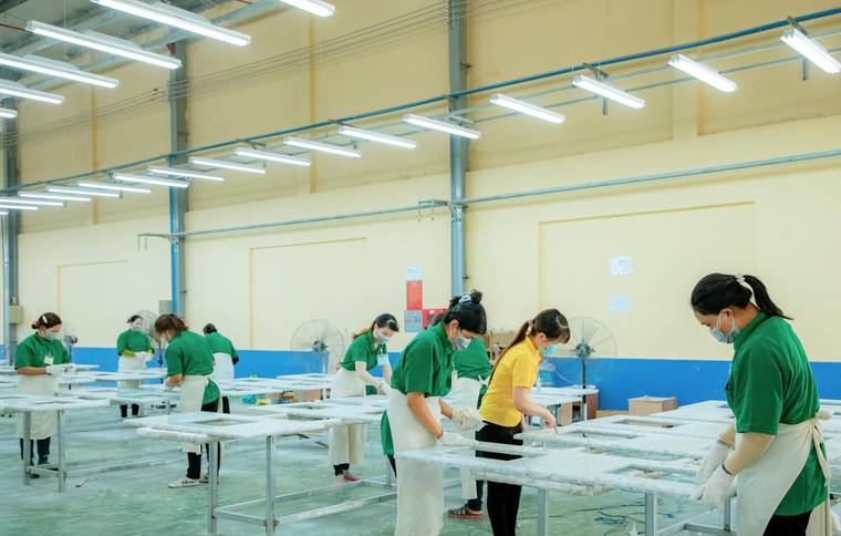 Ảnh chi tiết công đoạn Kiểm định